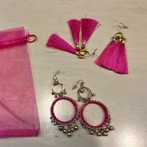 Lilly Ear rings, 2 pair